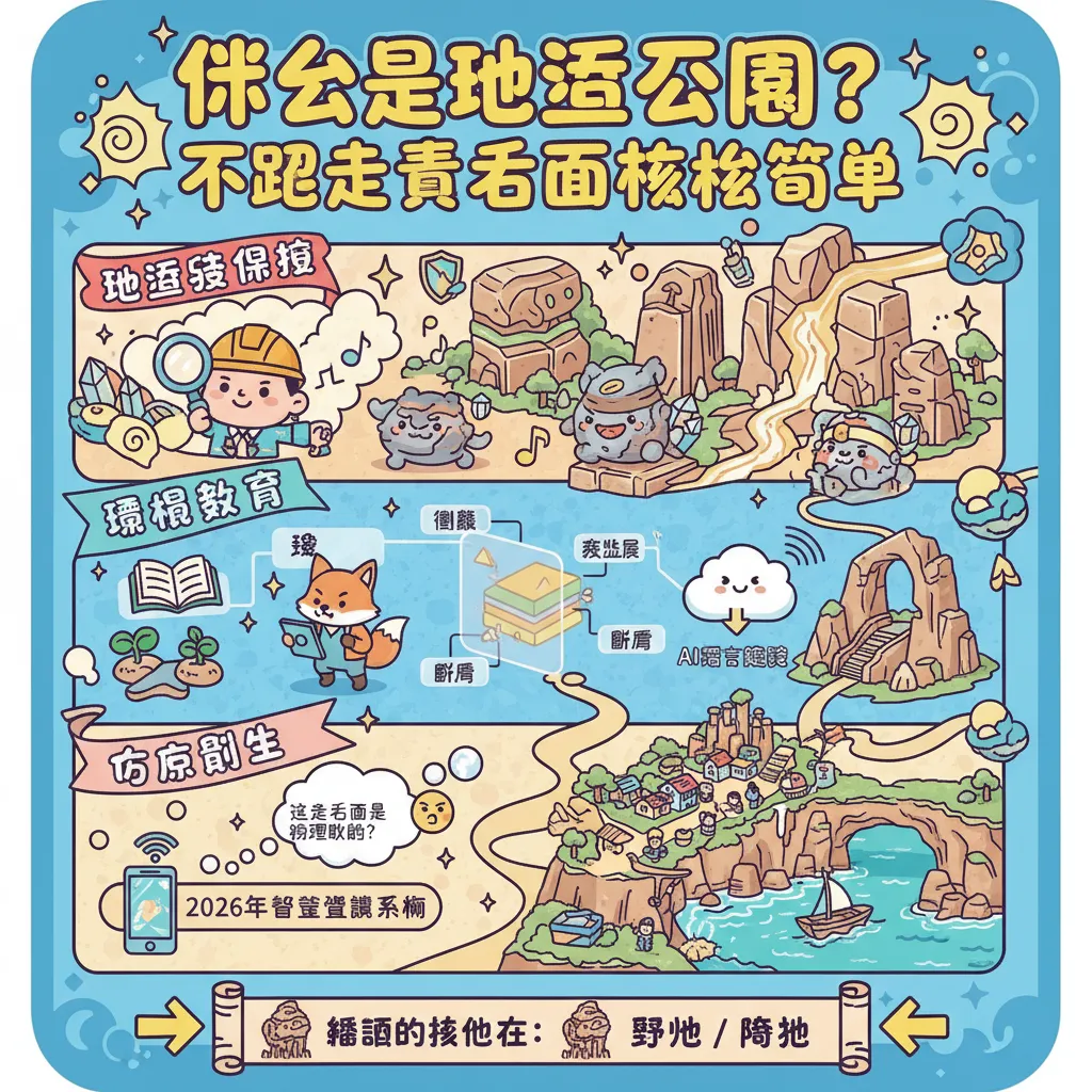 什麼是地質公園？不只是看石頭那麼簡單