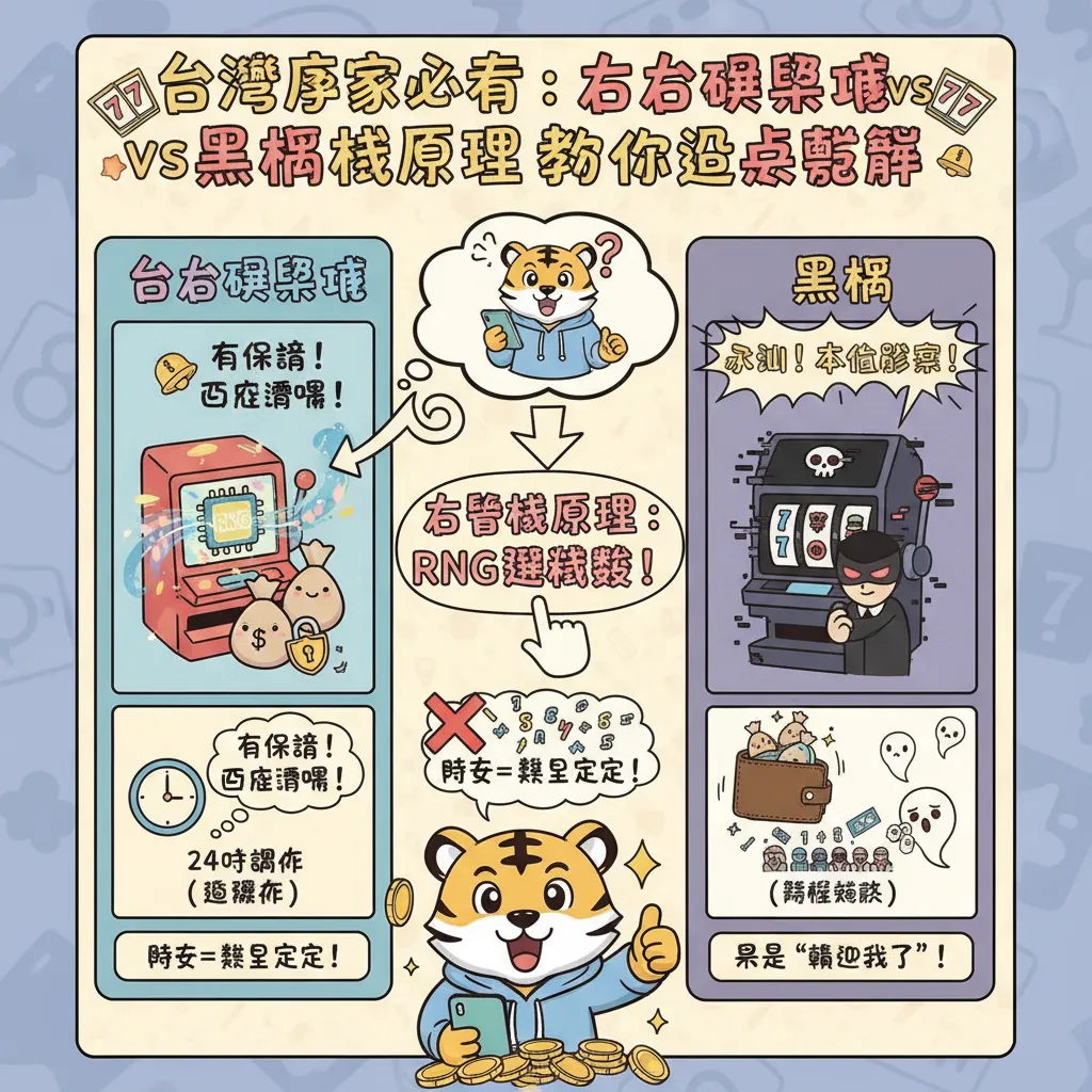 臺灣玩家必看：合法娛樂城vs黑網，老虎機原理教你避開糾紛