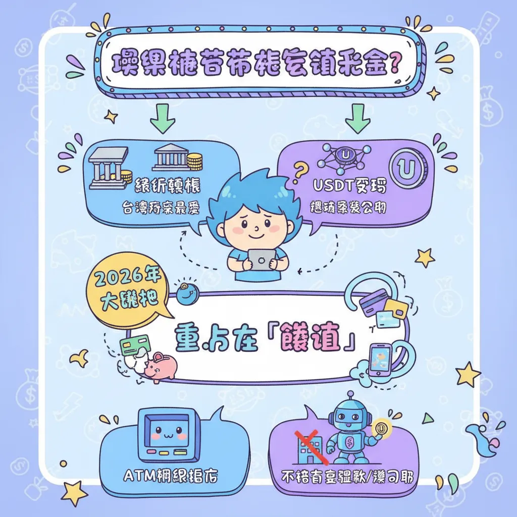 娛樂城註冊後如何領彩金？銀行轉帳與USDT交易教學